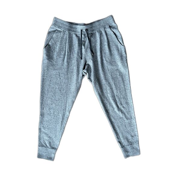 BRUNELLO CUCINELLI Gray Cashmere Relaxed Lounge Jogger Pants Women's Size Large - Picture 2 of 8